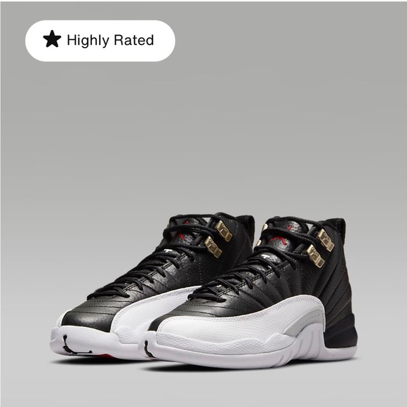 Nike Air Jordan 12 Retro "Playoffs" sneakers size 10 - Picture 5 of 8